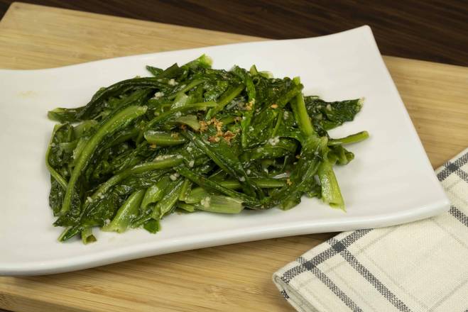816. Stir-Fried A Choy with Garlic Sauce 蒜蓉炒A菜